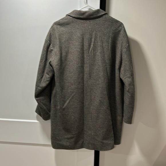 Zara blazer jacket size Large. Tan/brown/gray - Picture 4 of 5